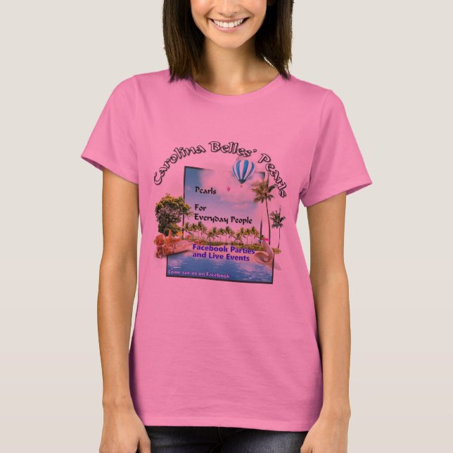 Carolina Belles Pearls 1 T-Shirt (Front)