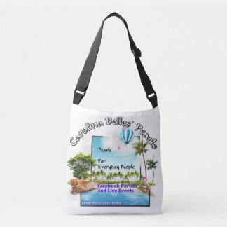 Carolina Belles Pearls 1 T-shirt Crossbody Bag
