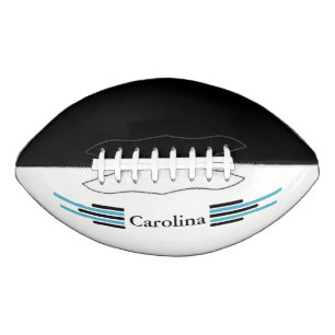 Carolina Black & Blue 2 panel Design American Football