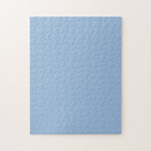 Carolina Blue Solid Colour Jigsaw Puzzle