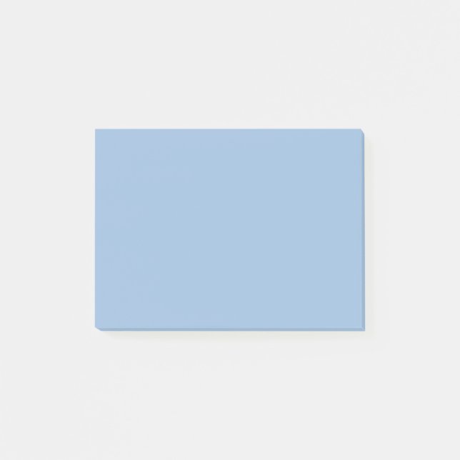 Carolina Blue Solid Colour Post-it Notes (Front)