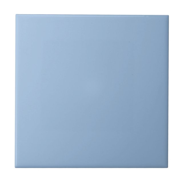 Carolina Blue Solid Colour Tile (Front)