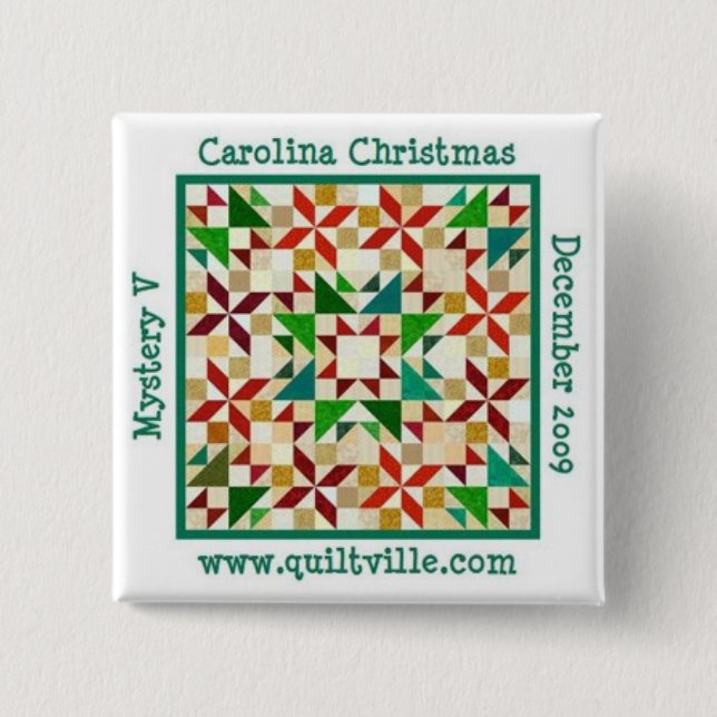 Carolina Christmas Pin (Front)