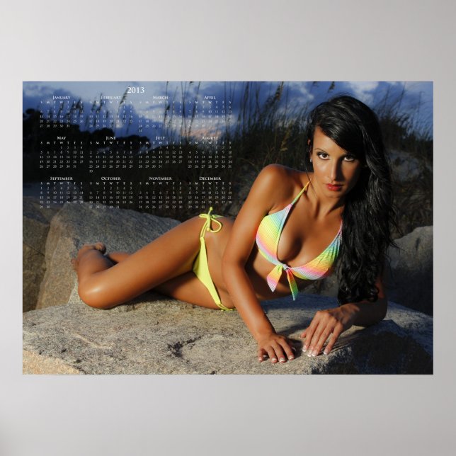 Carolina Coastal Beauties: 2013 Calendar Poster C (Front)