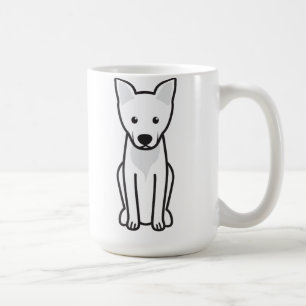 Carolina Dog Cartoon Coffee Mug