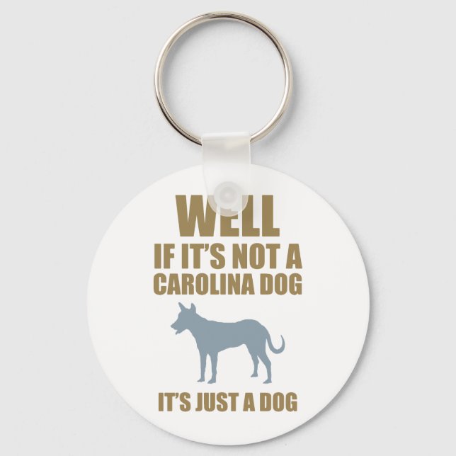 Carolina Dog Key Ring (Front)