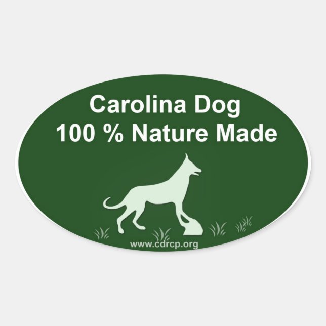 Carolina Dog Sticker (Front)