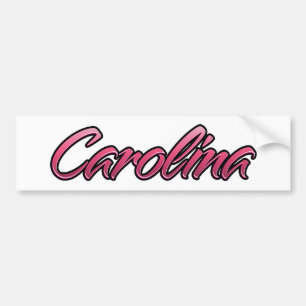 Carolina faded pink Aufkleber Sticker