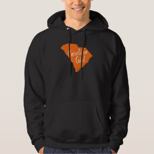 Carolina Girl - Orange South Carolina Design Hoodie