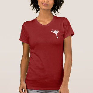 Carolina Girls wear Flip Flops with Pearls T-Shirt