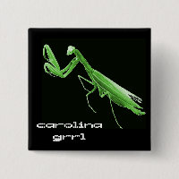 Carolina Grrl State Insect button