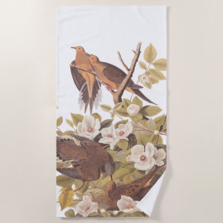 Carolina Mourning Dove Beach Towel