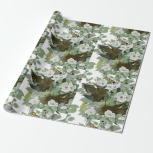 Carolina Pigeon Audubon Morning Dove Wrapping Paper