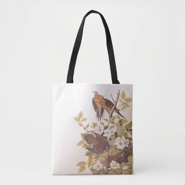Carolina Pigeon or Mourning Dove Tote Bag (Front)