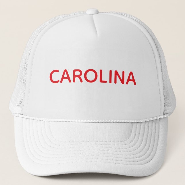 Carolina Red Trucker Hat (Front)