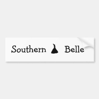 carolina state of mind southern belle, Southern... Bumper Sticker