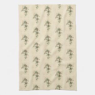 Carolina Titmouse from Audubon's Birds of America Tea Towel