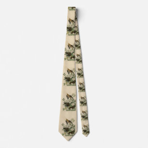 Carolina Turtle Dove Mourning Dove Audubon's Birds Tie