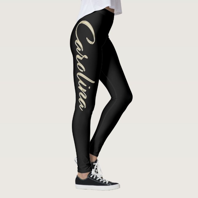 Carolina white gold Handwriting pants (Right)