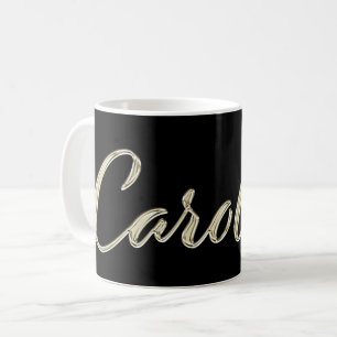 Carolina white gold Handwriting Tasse Kaffeetasse Coffee Mug