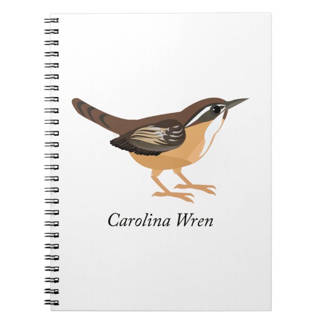 Carolina Wren Notebook (Front)