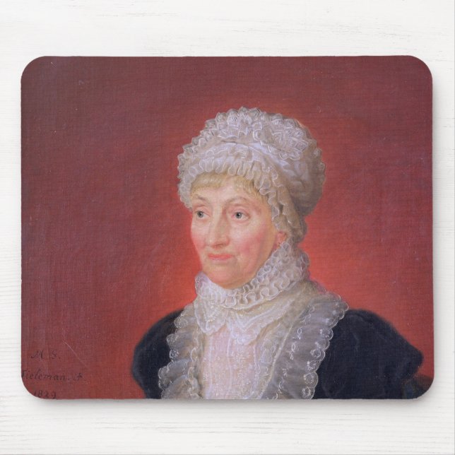 Caroline Herschel , 1829 Mouse Mat (Front)