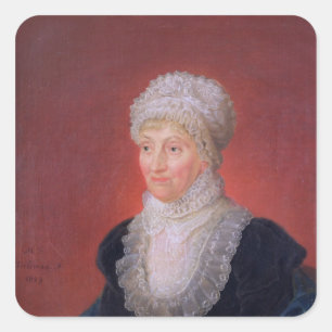 Caroline Herschel , 1829 Square Sticker