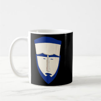 Caroline Islands Carolines Tribal Face Mask  Coffee Mug