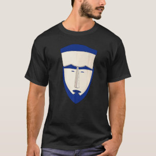 Caroline Islands Carolines Tribal Face Mask T-Shirt