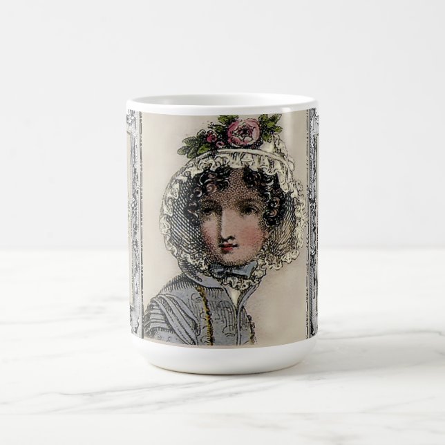 Caroline, jane austen inspired, coffee mug (Center)