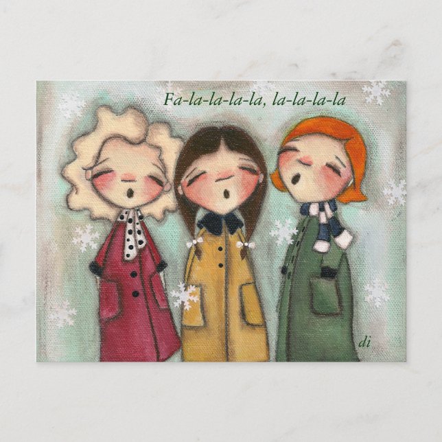 Caroling, Caroling - Post Card (Front)