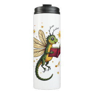 Caroling Dragonfly Thermal Tumbler