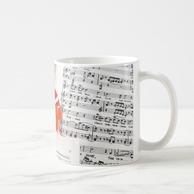 Caroling Werm Coffee Mug (Right)