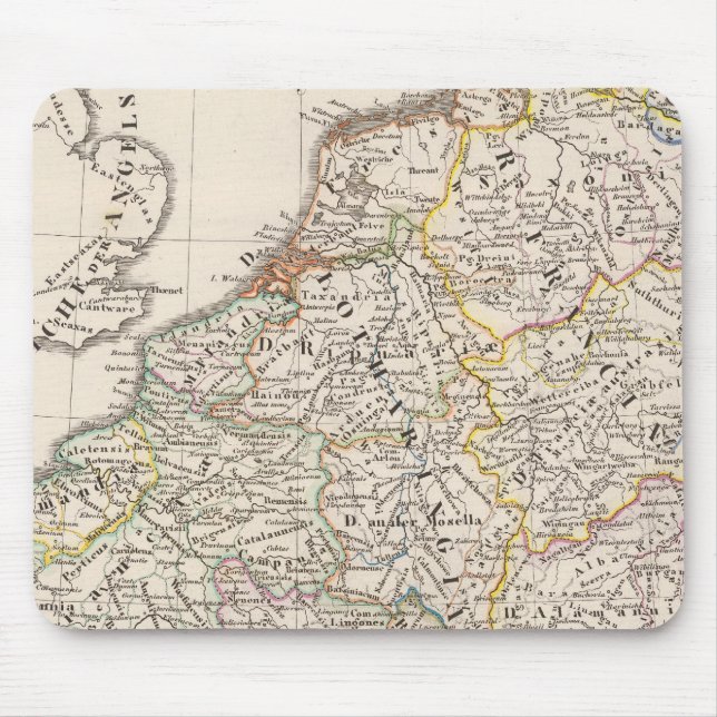 Carolingian Empire Mouse Mat (Front)