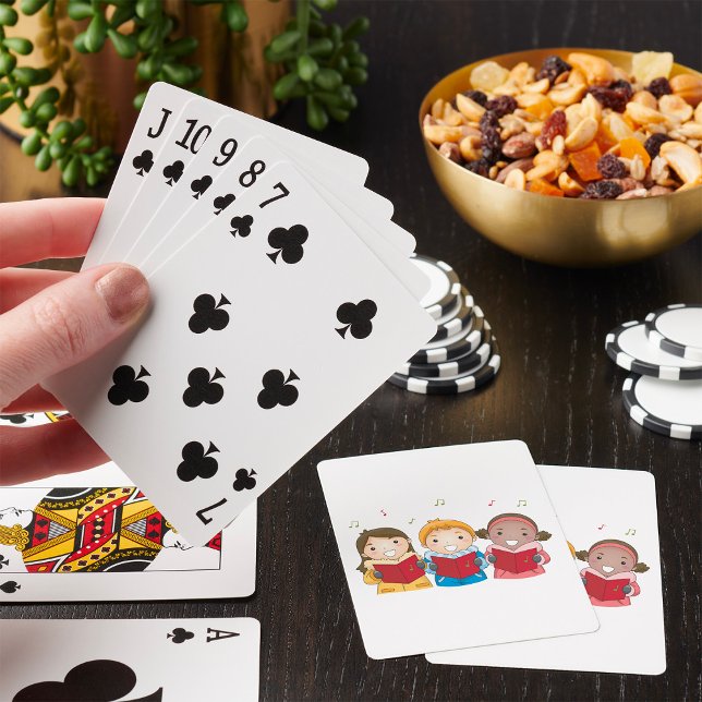 Carolling Children Playing Cards (Creator Uploaded)