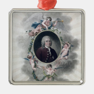 Carolus Linnaeus, Knight of the Polar Star Metal Tree Decoration