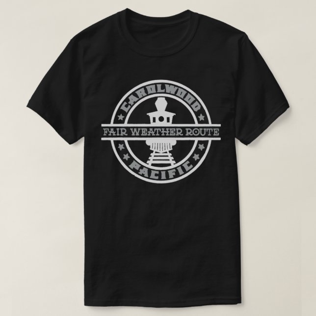 Carolwood Pacific Railroad T-Shirt (Design Front)