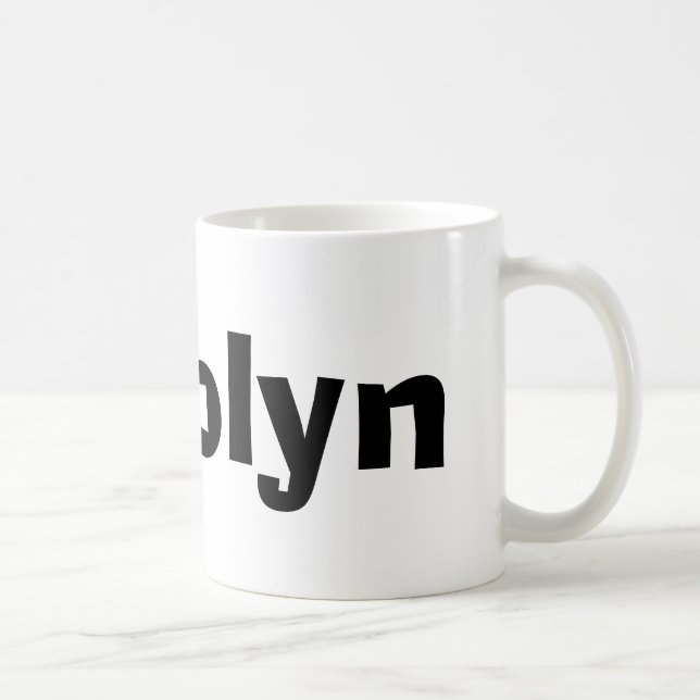 Carolyn Coffee Mug (Right)