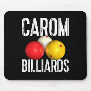 Carom Billiards Gear And Apparel Mouse Mat
