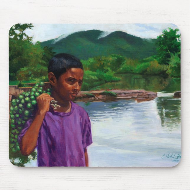 Caroni Chennette Mouse Mat (Front)