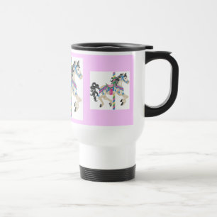Carosel Horse Travel Mug