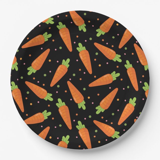 Carotte Paper Plate (Front)