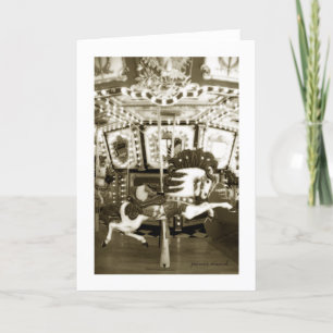 Carousel 19 Greeting Card
