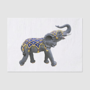 Carousel Animal Elephant Photo Stationery Tissue Paper