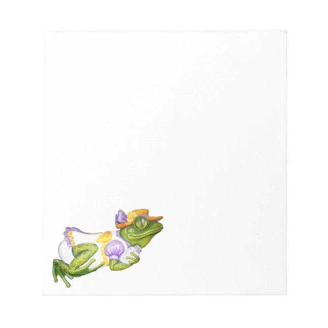 Carousel Animal Frog Photo Note Pad (Front)