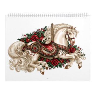 Carousel Animals Calendar