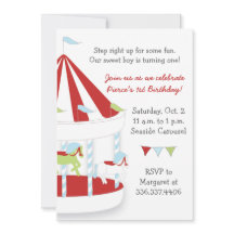 Carousel Birthday Party