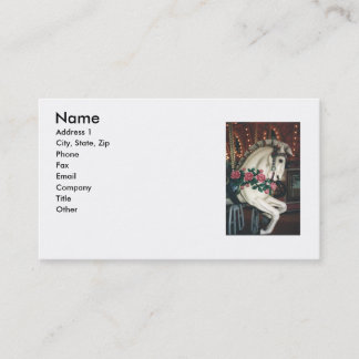 Carousel Business Card... Card