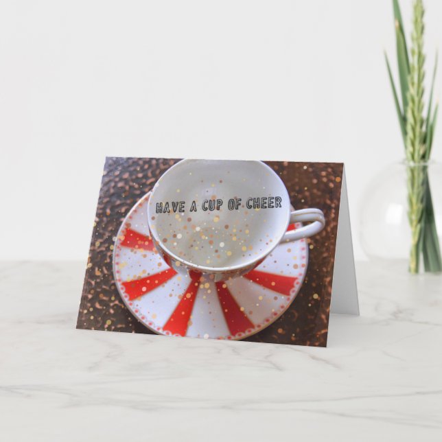 CAROUSEL CIRCUS Greeting Card (Front)