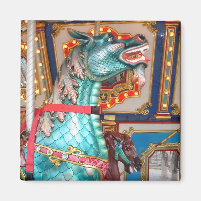 Carousel Dragon Magnet (Front)
